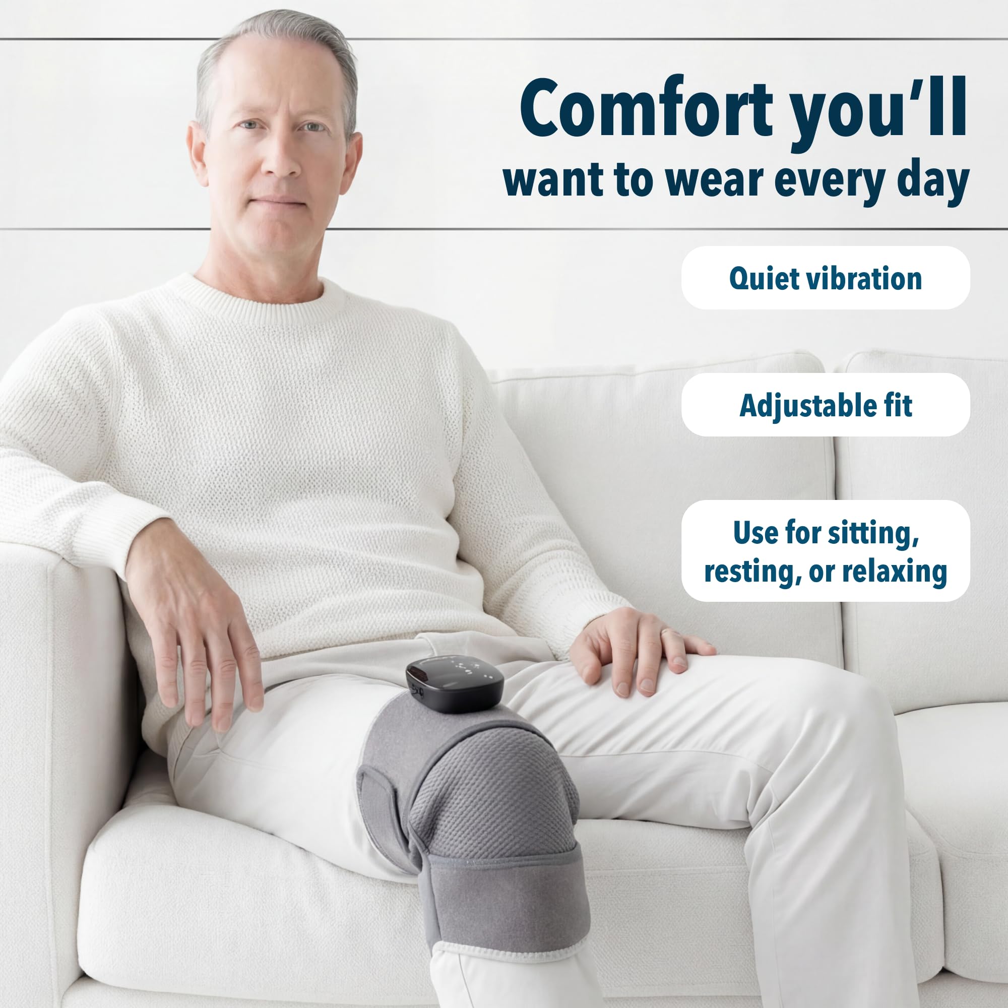 La FORTHiQ RED+ diseño ajustable se adapta a hombres y mujeres.