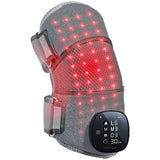 La FORTHiQ RED+ rodillera muestra vista frontal con cobertura de luz para relajación localizada.