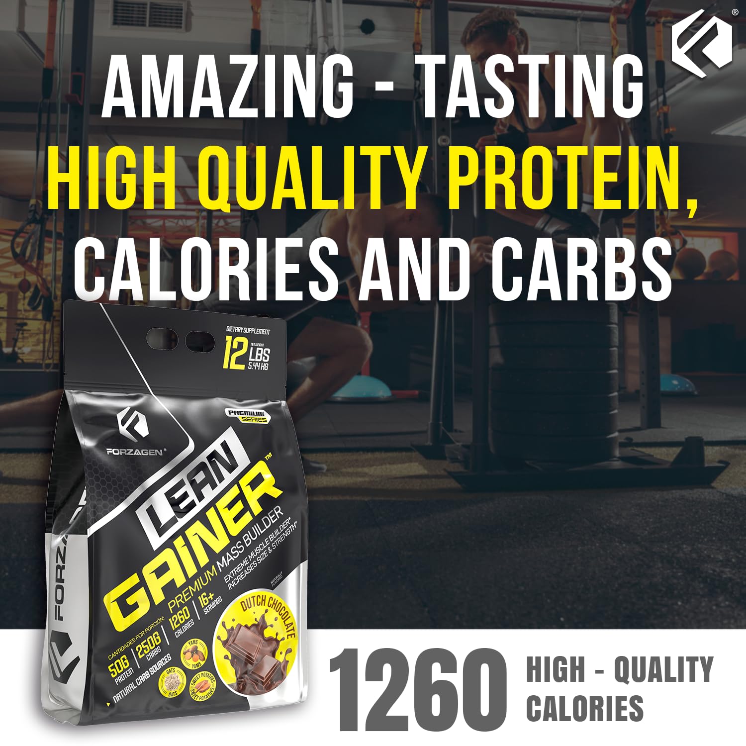 Forzagen Lean Gainer batido tras entrenamiento: apoyo rápido a la recuperación muscular