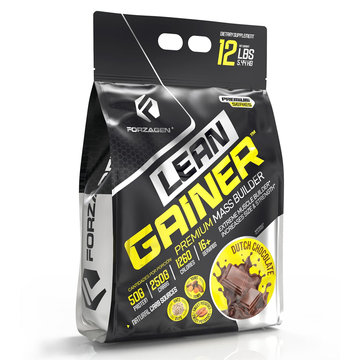 Forzagen Lean Gainer: bote y medidas para preparar una porción de ganancia de masa muscular