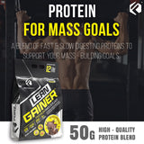 Forzagen Lean Gainer ingredientes naturales: mezcla equilibrada de proteínas y carbohidratos