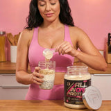 Forzagen Proteína para Mujer, sabor chocolate ofrece opción indulgente tras el entrenamiento.