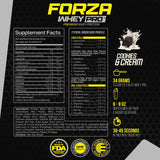 Forzagen Whey PRO, batido de entrenamiento para recuperación y energía.