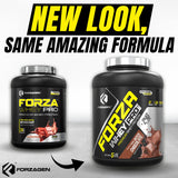 Forzagen Whey PRO: cuchara porción para medir 24 g de proteína.