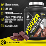 Forzagen Whey PRO: etiqueta sin azúcar añadida para controlar calorías.