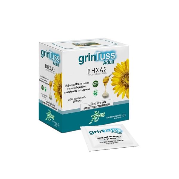 Aboca Grintuss Adult, tabletas para tos, protege la mucosa y calma irritación