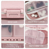 Pastillas compactas en Fouews rosa, ideal para bolso