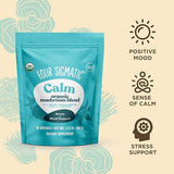 Calma Four Sigmatic: sirviendo la bebida para enfoque relajado