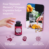 Four Sigmatic Folato Cápsulas para salud cerebral a largo plazo