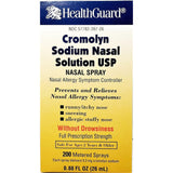 Healthguard solución nasal cromolina, botella en conjunto de 6 para uso diario.