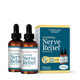 FRANKINCENSE & MYRRH botella para aplicación suave y alivio temporal en manos y pies