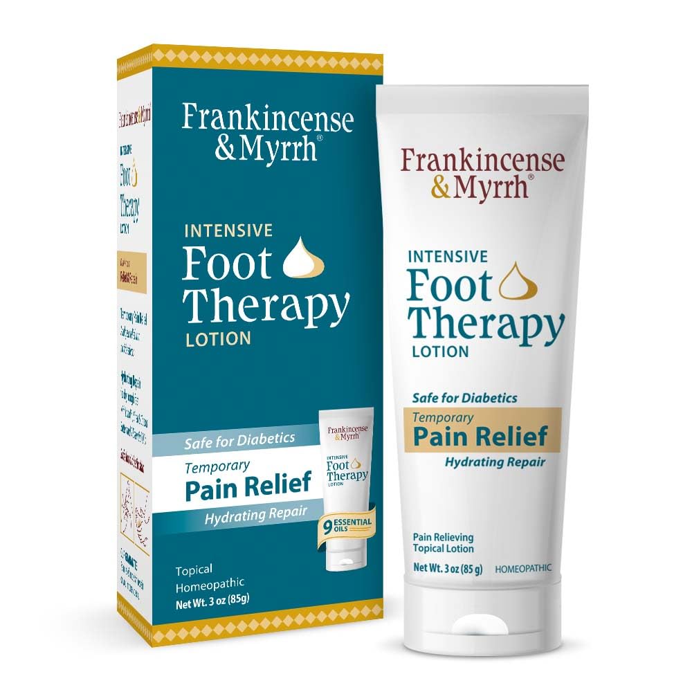 FRANKINCENSE & MYRRH crema-pie-dolor-alivio: alivio temporal en el pie.