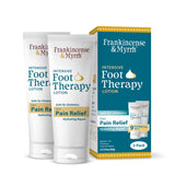 Crema FRANKINCENSE & MYRRH para pies, terapia intensiva en formato 2 unidades, cuidado diario.