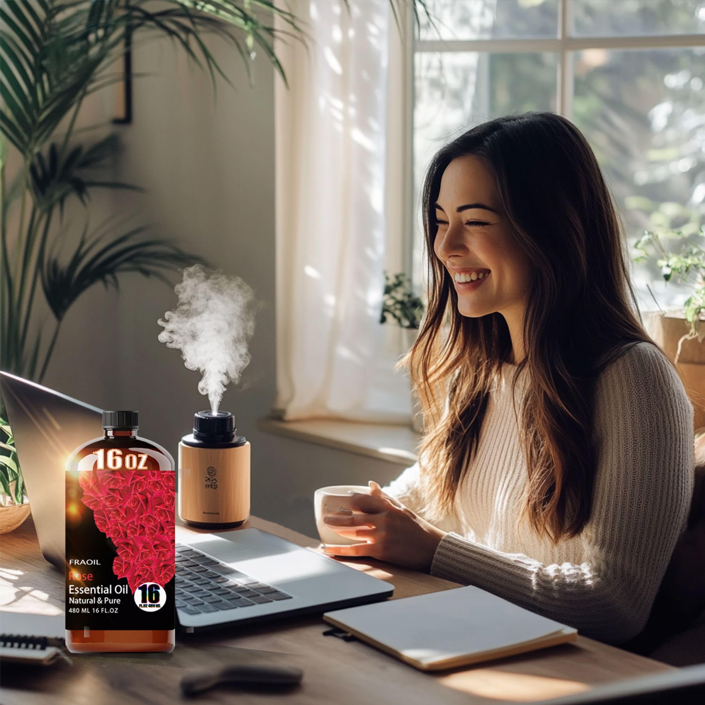 FRAOIL Aceite rosa para velas y cosmética casera