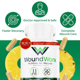 Free Life Labs WoundWorx complemento nutricional para apoyo general