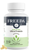 FREEDA multivitaminas de alta potencia en botella para apoyo nutricional diario.