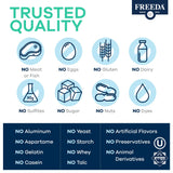Freeda B-50 Complex, dosis diaria para soporte metabólico.
