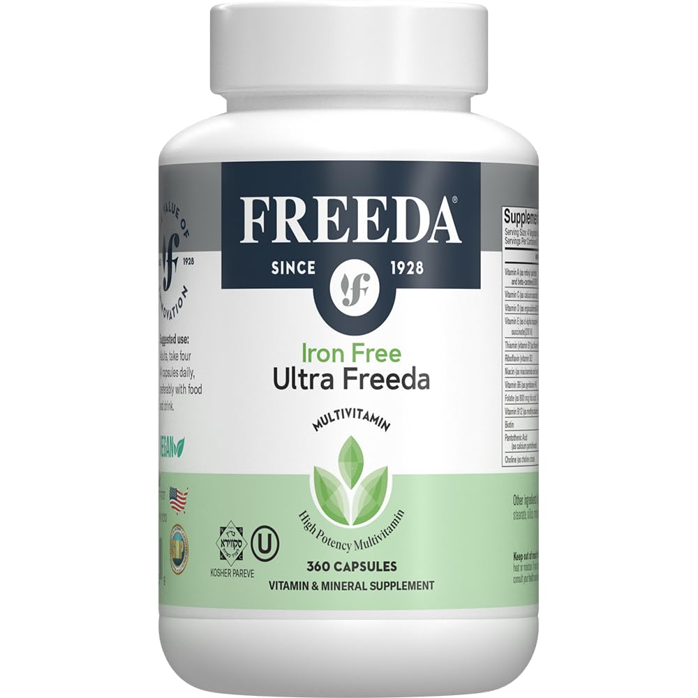 FREEDA multivitamínicas para bienestar diario de adultos activos.