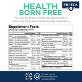 FREEDA compatible con la dieta SCD resaltado en empaque.