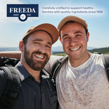 Freeda envase de 100 tabletas veganas.