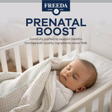 Freeda prenatal con hierro y folato para apoyo nutricional diario.