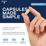 FREEDA SCD Multivitamin certificado kosher para adultos