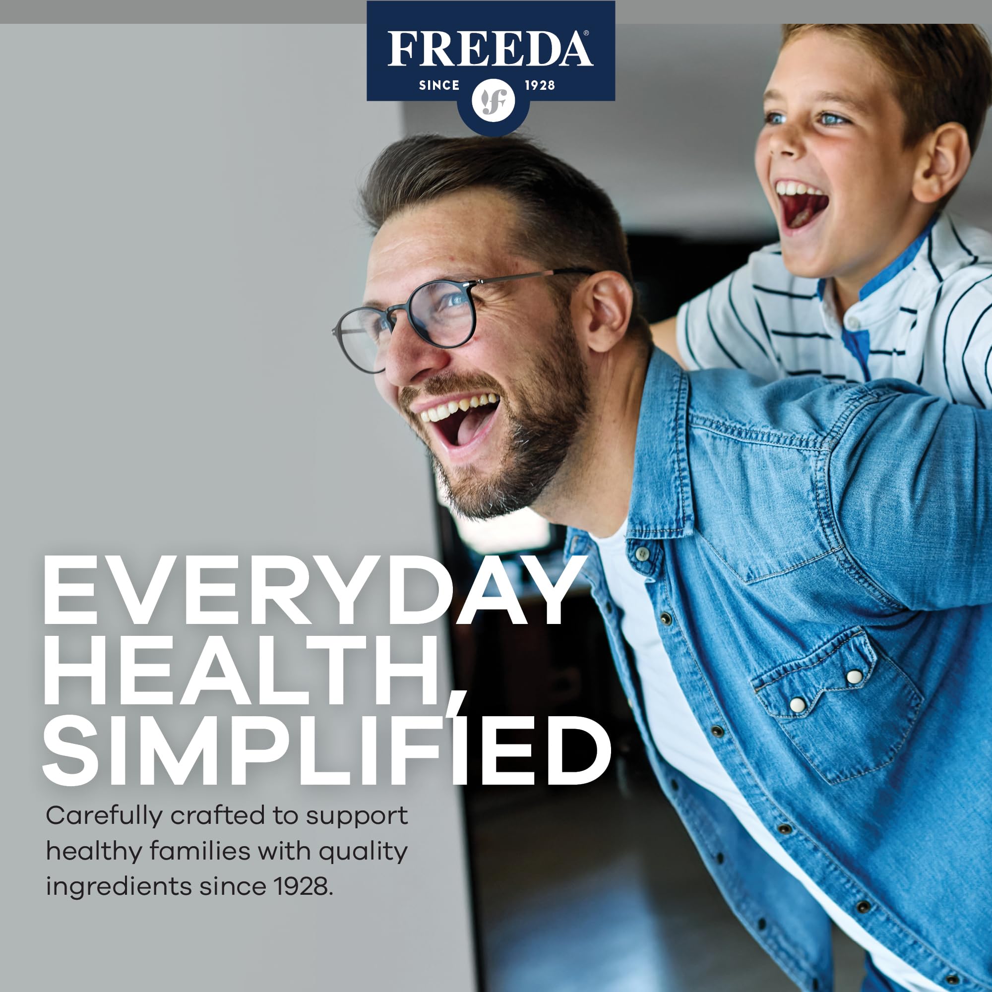 FREEDA SCD Multivitamin composición de nutrientes esenciales