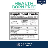 Freeda vitamina C para toda la familia, consumo diario recomendado.