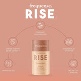 FREQUENSE Rise Mango Limonada, enfoque claro para tareas diarias tras el descanso.