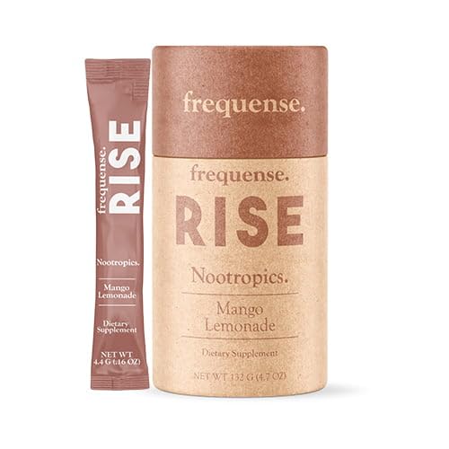 FREQUENSE Rise Mango Limonada, empaque listo para empezar con claridad.