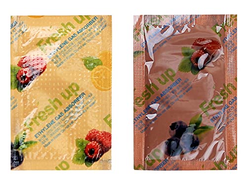 Fresh & Fresh bolsa absorbedor de etileno en frigorífico para mantener frescura.