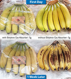 Fresh & Fresh frutas y verduras conservadas gracias a los paquetes de etileno.