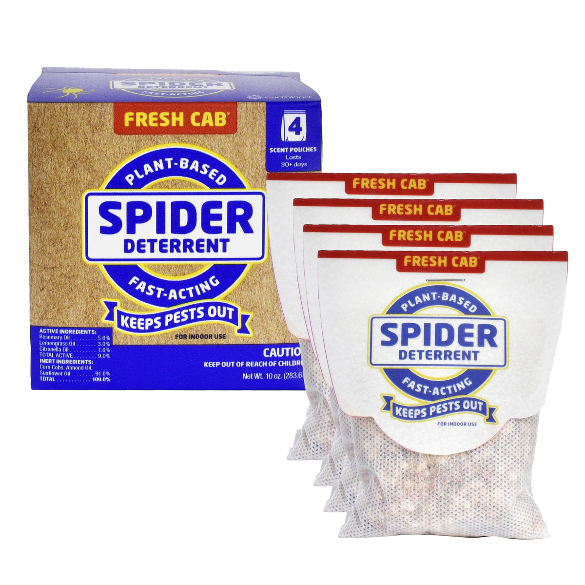 Fresh Cab disuasor aranas interior: repelente natural para interiores