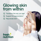 Fresh Nutrition glutatión cápsulas sin gluten ni soja.