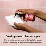 Fresh Peaches: gel de higiene vulvar con textura suave que hidrata.