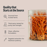 Batido con Cordyceps FreshCap para vitalidad
