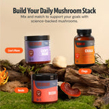 FreshCap Mushrooms Chaga Capsulas textura suave para tragar con facilidad