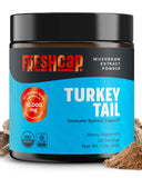 FreshCap Mushrooms envase con polvo cola de pavo para defensa natural