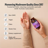 FreshCap Mushrooms melena-de-león certificado orgánico y sin GMO