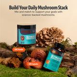 Experiencia de uso centrada en enfoque y claridad con FreshCap Mushrooms.