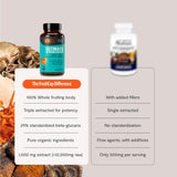 Perfil de certificación y dieta, FreshCap Mushrooms apto para paleo y vegano.