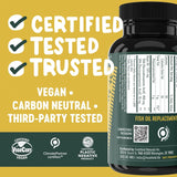 Freshfield Omega etiqueta clara: información legible y trazabilidad del producto.