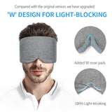 FRESHME máscara ocular para dormir con bloqueo de luz estable durante la noche.