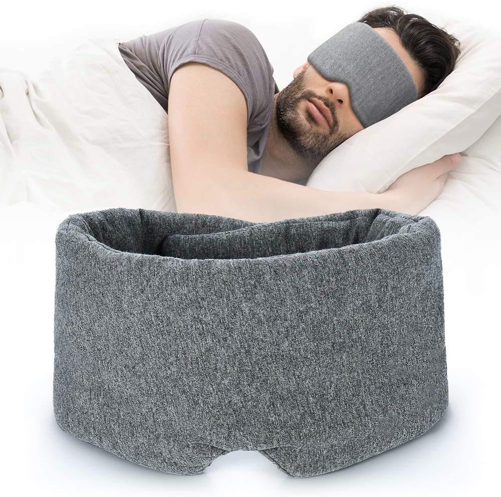 FRESHME máscara de ojos bloquea la luz para dormir tranquilamente en casa