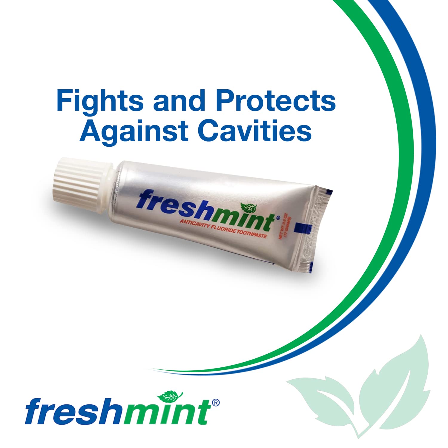Etiqueta vegana y sin gluten de Freshmint, apta para dietas.