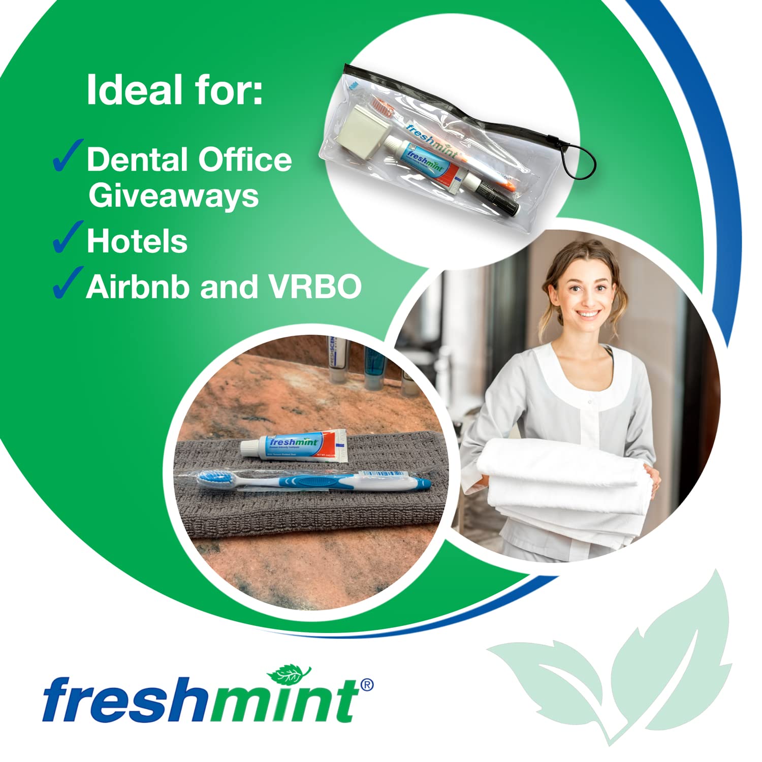 Freshmint sello de seguridad garantiza la integridad del producto.