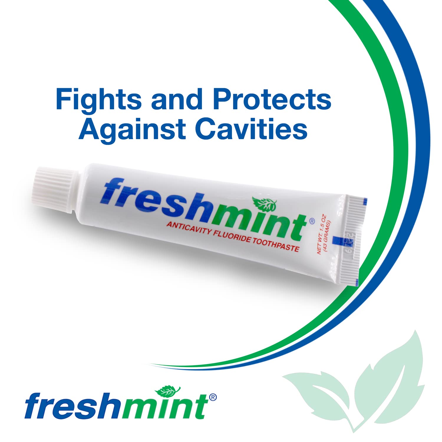 Freshmint sin caja: pack de 144 tubos para ahorro y logística.