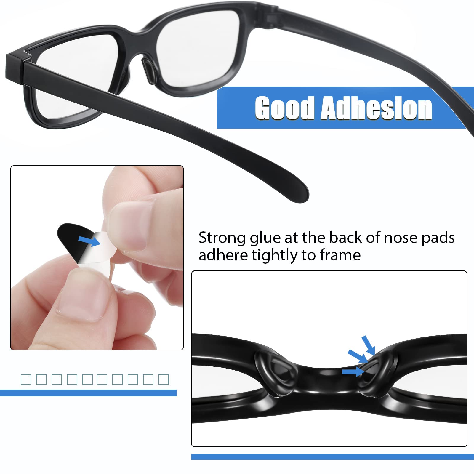 Frienda diseño universal para gafas con puente plano