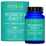 Friska: botella de digestivo diario con enzimas y probióticos para la digestión suave