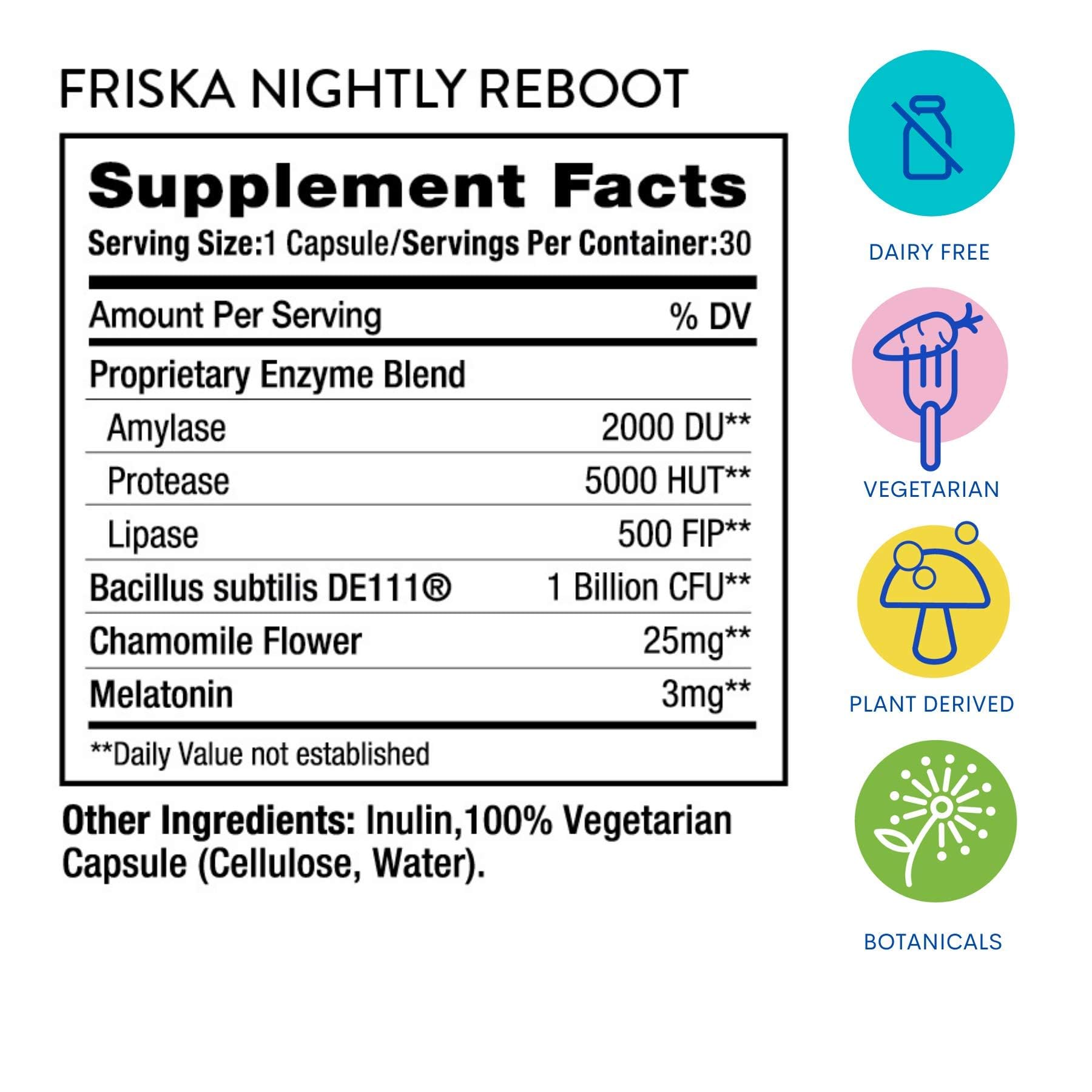 Friska Nightly Reboot: escena de descanso reparador tras la toma.